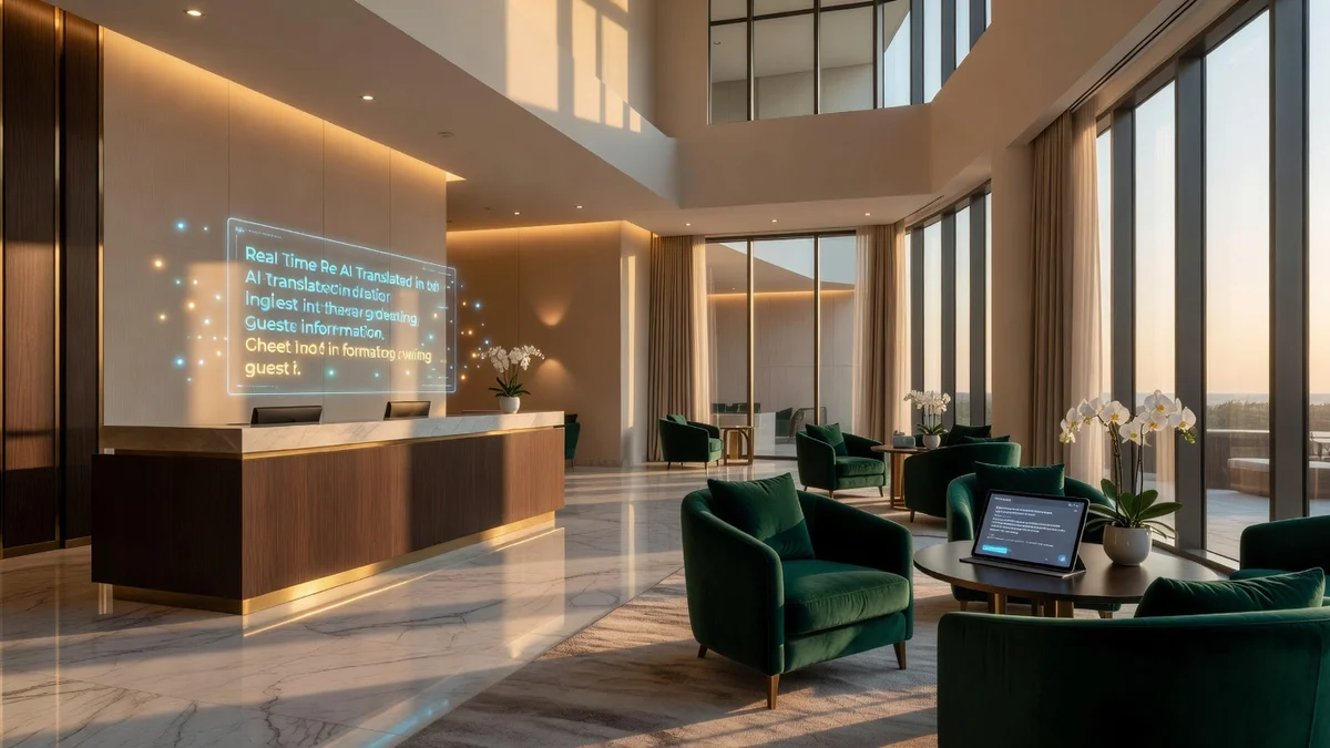 Breaking Language Barriers with AI Translation in Hospitality